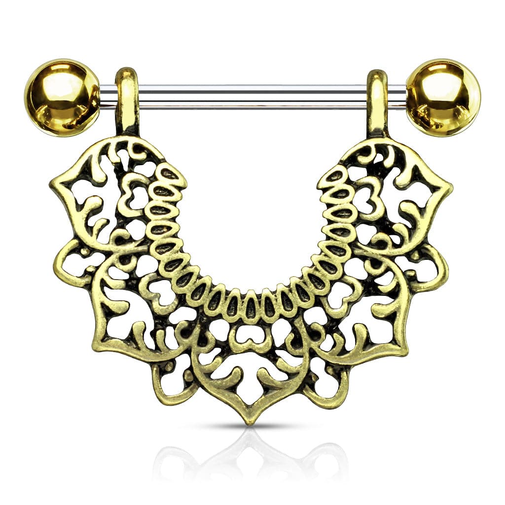 Gold nipple shield store