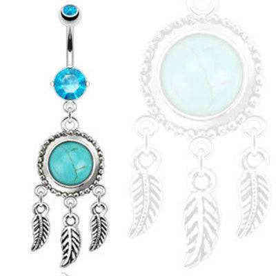 Dream Catcher Belly Ring