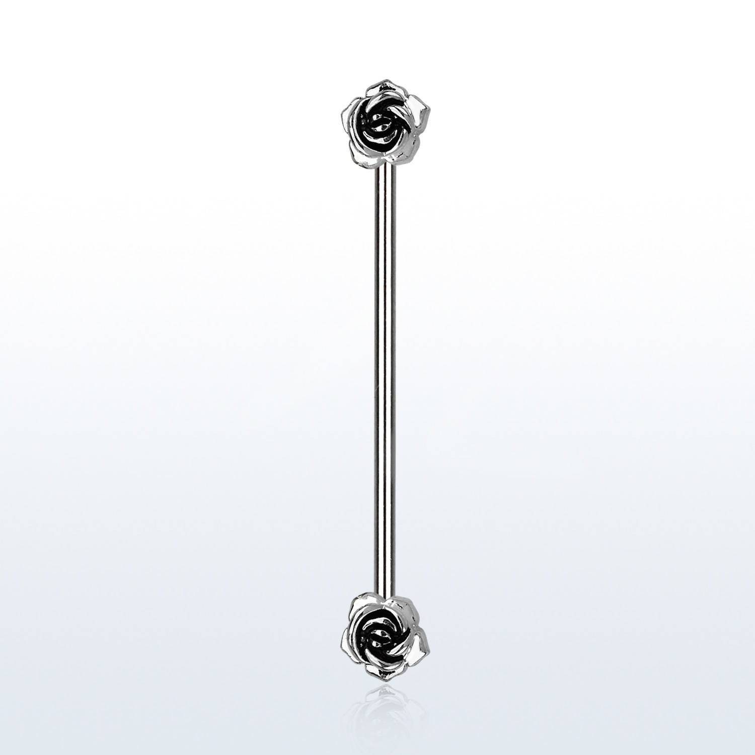 Double industrial barbell deals