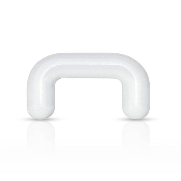 Clear Hide Your Septum "Staple" Nose Retainer - Pierced Universe