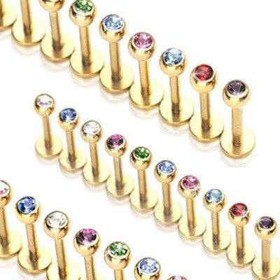 Labret Piercing Jewelry | Labret Studs | Pierced Universe