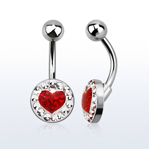 14G 316L Stainless Steel Double CZ Heart Belly Button Ring Body Piercing  Jewelry/ Belly Button Jewelry/ Belly Button Piercing/ Navel Ring - Etsy |  Body piercing jewelry, Belly button piercing jewelry, Belly