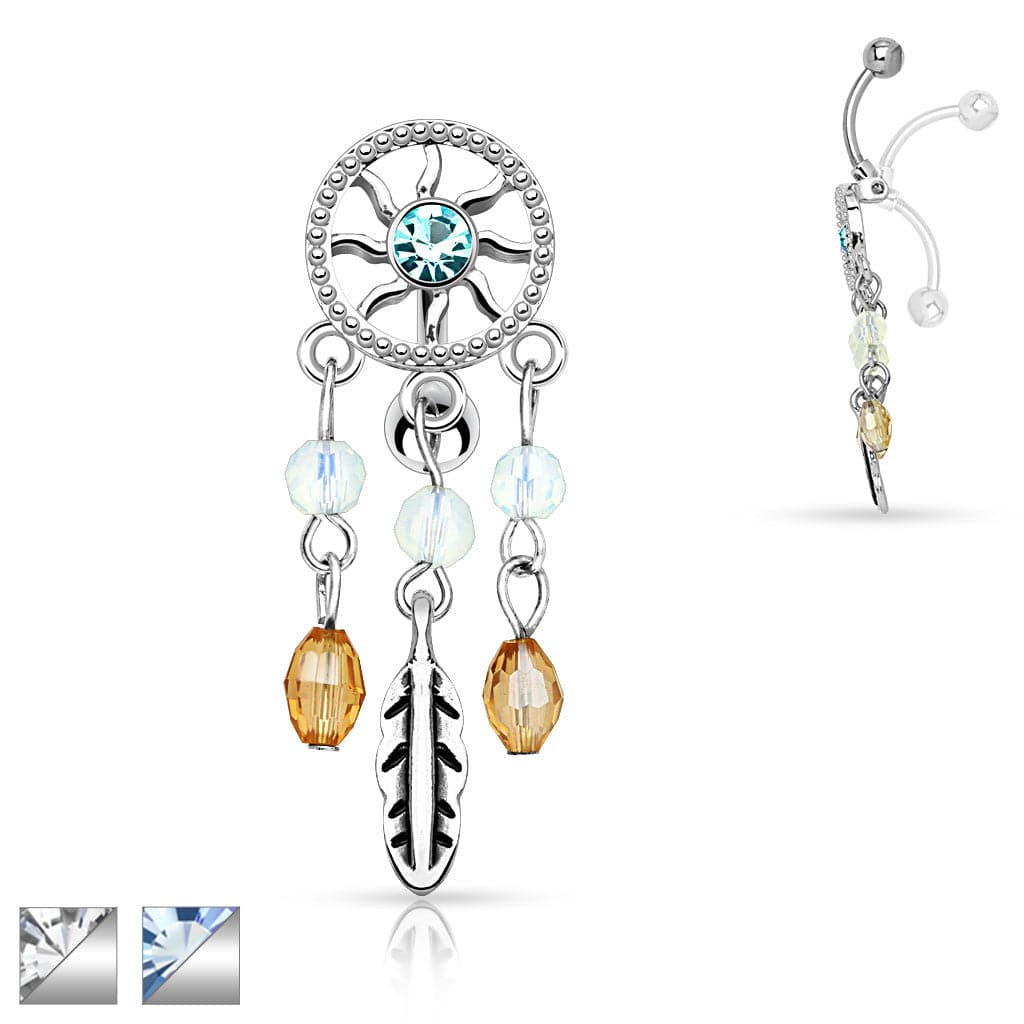 Dream catcher hotsell belly button piercing